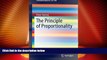 Big Deals  The Principle of Proportionality (SpringerBriefs in Law)  Best Seller Books Most Wanted