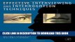 [Free Read] Effective Interviewing and Interrogation Techniques, Third Edition Full Online