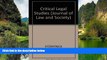 Big Deals  Critical Legal Studies (Journal of Law and Society)  Best Seller Books Best Seller