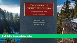 Big Deals  Processes of Dispute Resolution: he Role of Lawyers, 4th (University Casebook Series)