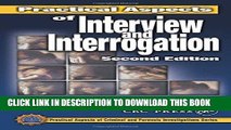 [Free Read] Practical Aspects of Interview and Interrogation, Second Edition (Practical Aspects of