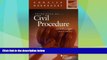 Big Deals  Principles of Civil Procedure (Concise Hornbook Series)  Best Seller Books Most Wanted