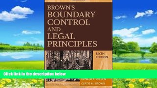 Big Deals  Brown s Boundary Control and Legal Principles  Best Seller Books Best Seller
