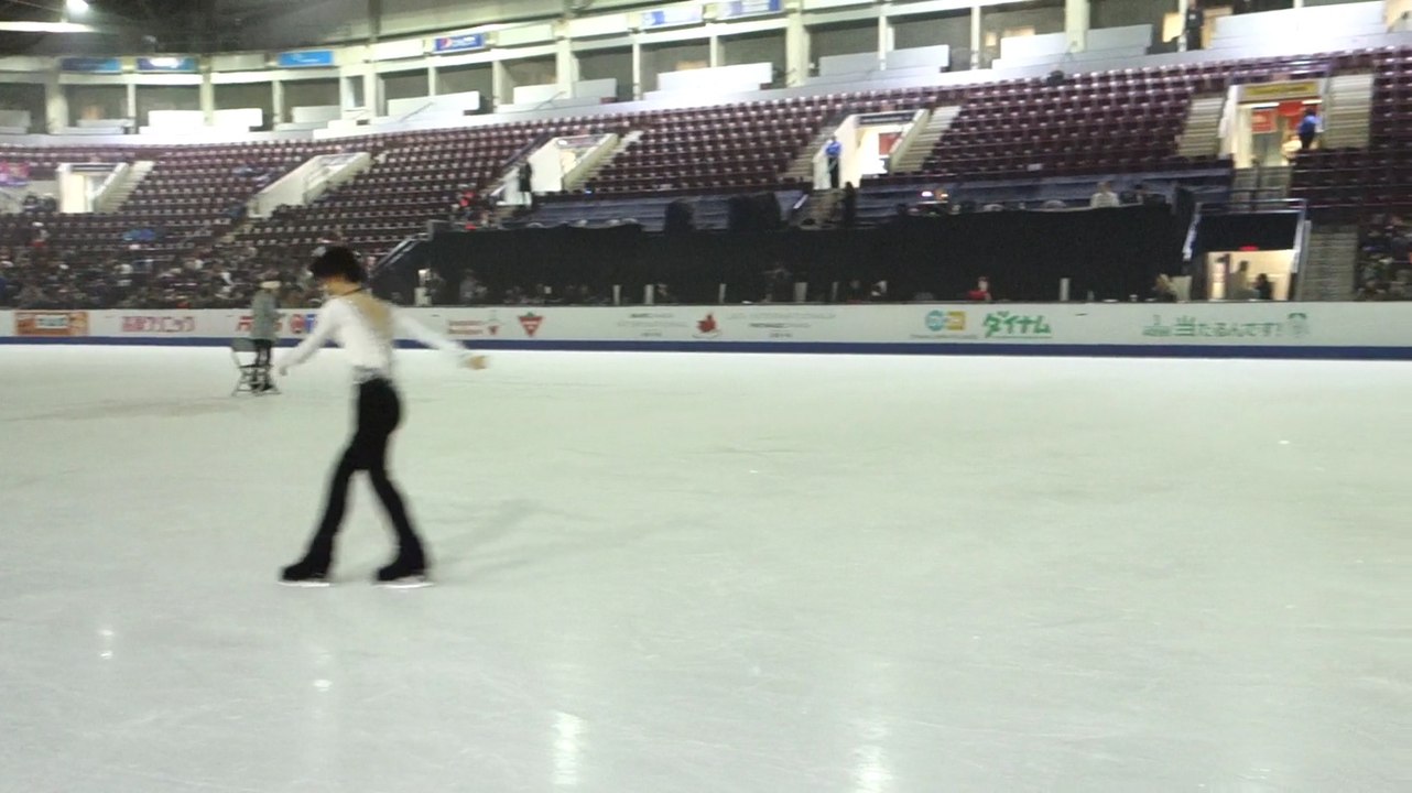 20161030 Yuzuru Hanyu Skate Canada 2016 Gala Practice Run-through