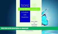 READ  Teaching Self-Determination to Students with Disabilities: Basic Skills for Successful