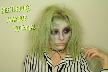 Beetlejuice Halloween Makeup Tutorial | MissYarmosh
