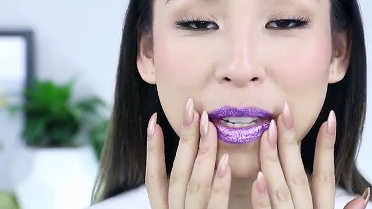 Glitter Lip Tattoo  Does it work  TINA TRIES IT