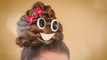 Coupe de cheveux Emoji Crotte : le must du déguisement Geek ! Halloween