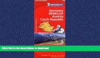 READ BOOK  Michelin Germany Austria Benelux Czech Republic Map 719 (Maps/Country (Michelin)) FULL