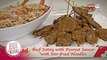 Idol sa Kusina: Beef Satay with Peanut Sauce and Stir-fried Noodles