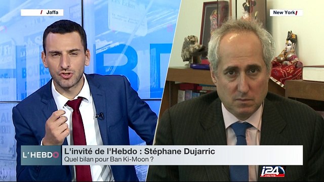 Invité exclusif de l'Hebdo : Stephane Dujarric porte-parole du Secrétaire général de l'ONU pour faire le bilan des deux mandats de Ban Ki Moon.