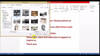 How to insert picture and make backgroun in microsoft word