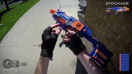 Bataille au Nerf filmée à la Call of Duty !!