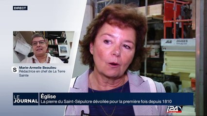 La pierre du Saint-Sépulcre dévoilée pour la première fois depuis 1810 : les conséquences?