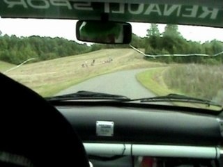 Caméra embarquée clio cup