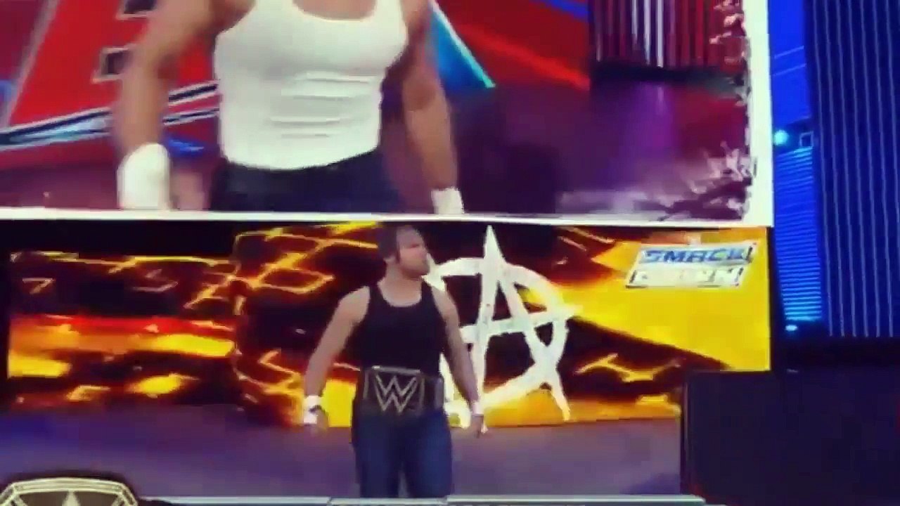 wwe  Battleground Highlight 2016 Dean Ambrose Vs Roman Reigns Vs Seth Rollins