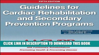 [Ebook] Guidelines for Cardia Rehabilitation and Secondary Prevention Programs-5th Edition With