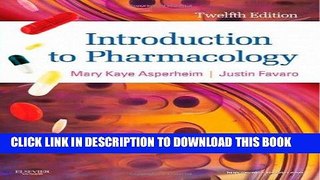 [PDF] Introduction to Pharmacology, 12th Edition Download online