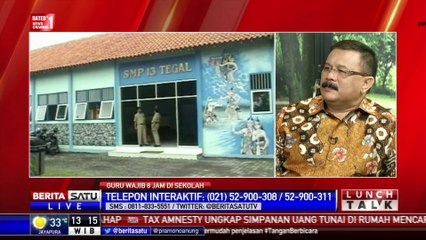 Lunch Talk: Guru Wajib 8 Jam di Sekolah # 1