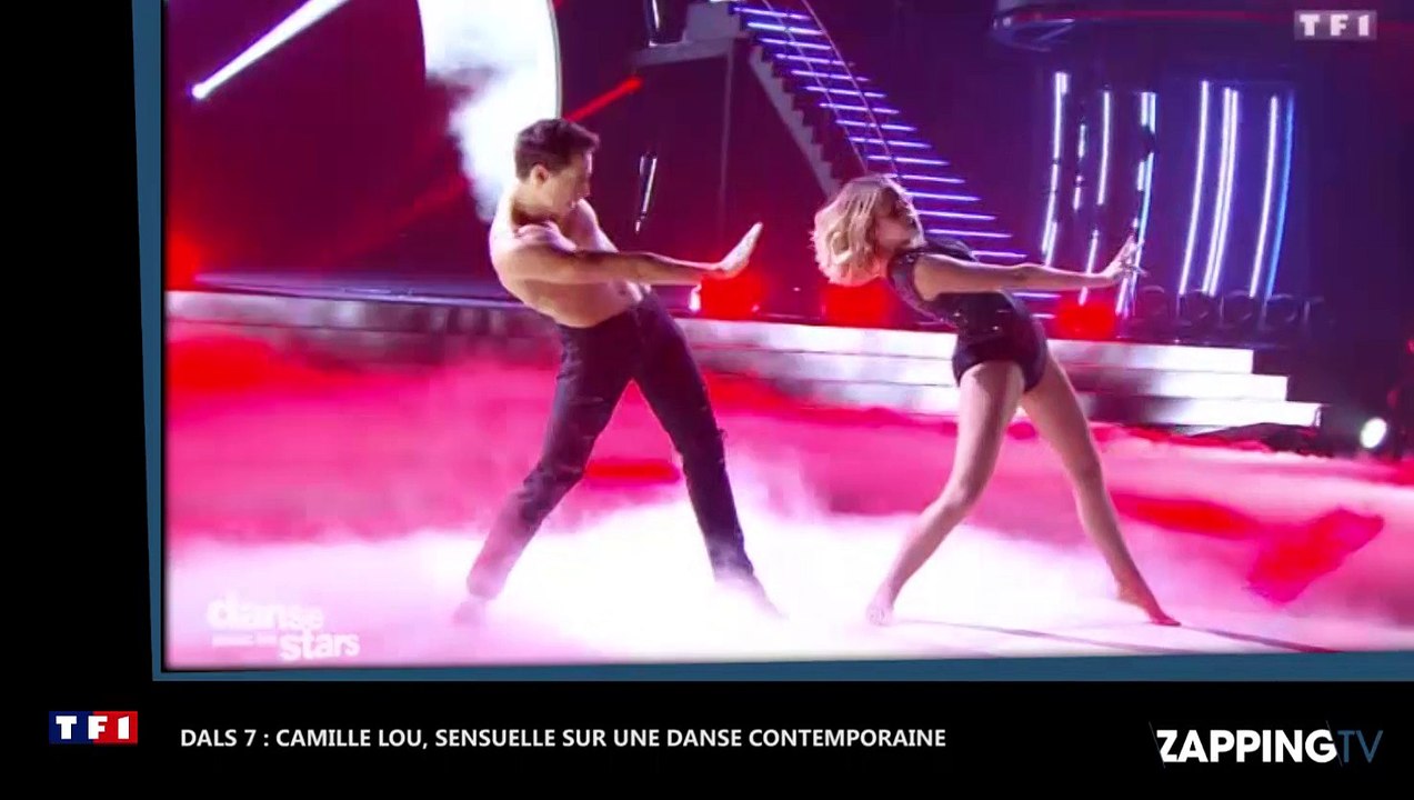 DALS 7 : Camille Lou très sensuelle sur une danse contemporaine avec Grégoire Lyonnet