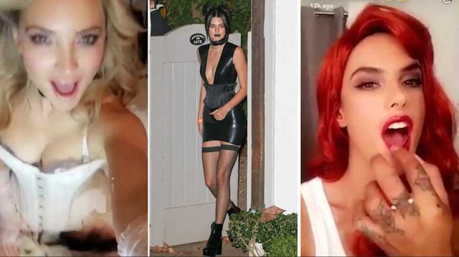 De Kylie Jenner à Alessandra Ambrosio, les people ont tout donné pour Halloween