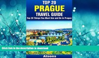 FAVORITE BOOK  Top 20 Things to See and Do in Prague - Top 20 Prague Travel Guide (Europe Travel
