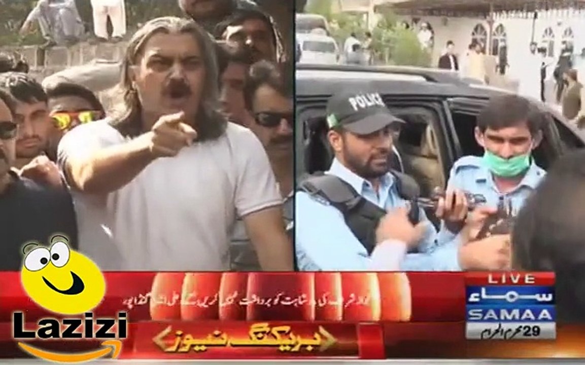 What a Furious Conversation of Ali Amin Gandapur