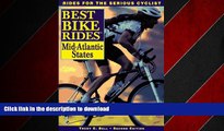 FAVORIT BOOK The Best Bike Rides in the Mid-Atlantic States: Delaware, Maryland, New Jersey, New