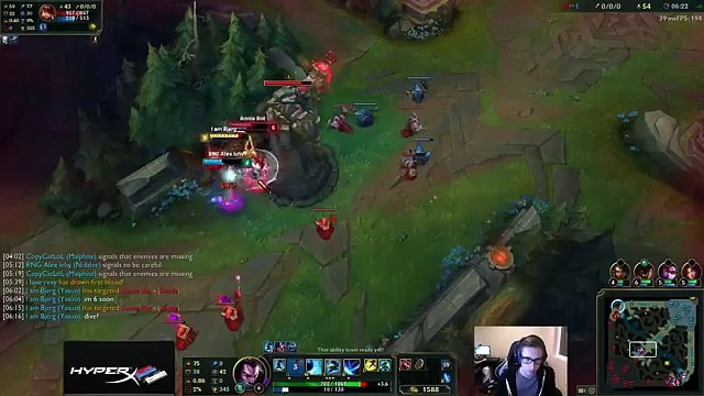 Bjergsen as Yasuo vs Annie Mid - S5 Challenger Ranked