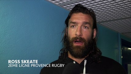 Massy / Provence Rugby : la réaction de Ross Skeate