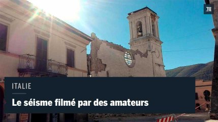 Italie : le séisme filmé par des caméras amatrices