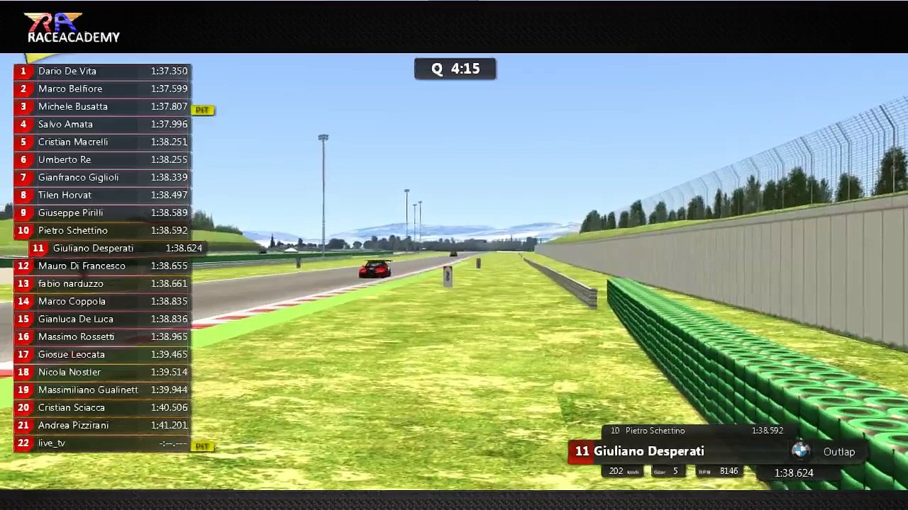 [RaceAcademy - Assetto Corsa] RA - BMW GT2 2016 - Round 3