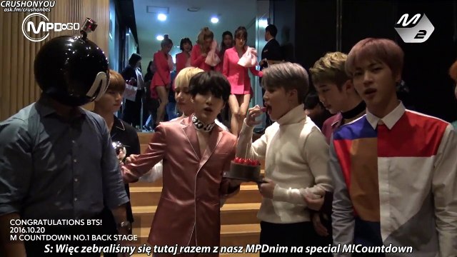 [POLSKIE NAPISY] 161020 No.1 BTS CONGRATULATIONS!