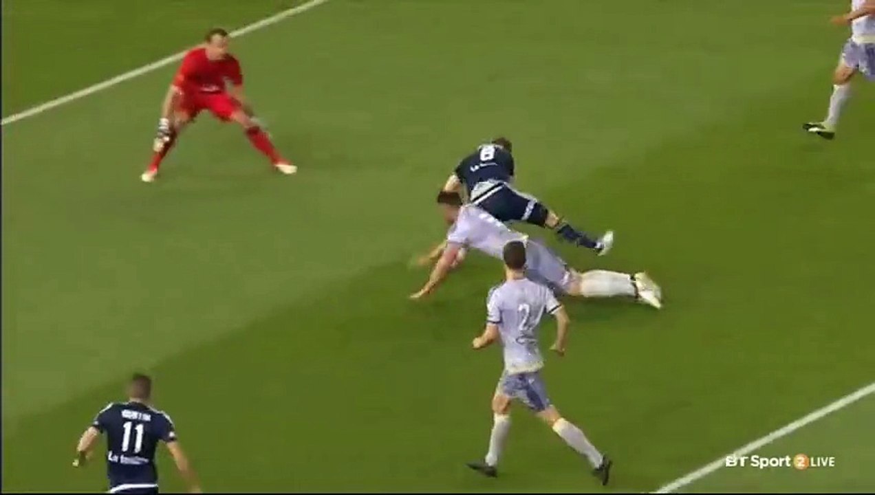 1-0 Besart Berisha Penalty Goal Australia A-League Regular Season - 31.10.2016  Melbourne Victory 1-0 Wellington Phoenix