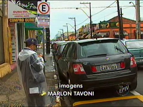 Araraquara - Multas da Área Azul - EPTV 29/01/2010