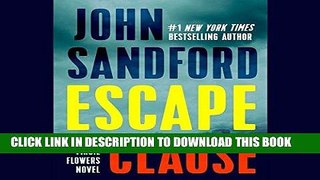 Best Seller Escape Clause: A Virgil Flowers Novel, Book 9 Free Read