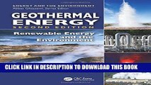 [Free Read] Geothermal Energy: Renewable Energy and the Environment, Second Edition Full Online