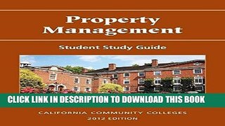 ee Read] Property Management: Student Study Guide (The Real Estate Education Ceter) Full Online