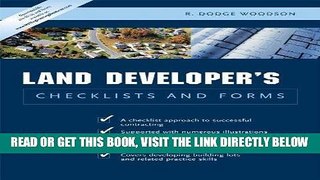 [Free Read] Residential Land Developer s Checklists and Forms Full Online