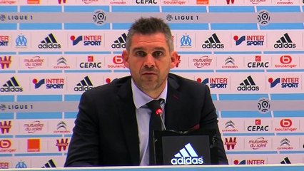 Ligue 1     OM - Bordeaux: conférence d'après match de Jocelyn Gourvennec