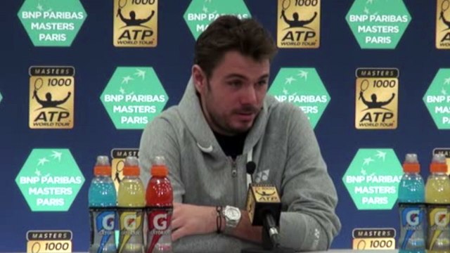 ATP - BNPPM 2016 - Stan Wawrinka : Je n'ai pas hésité à venir à Paris-Bercy