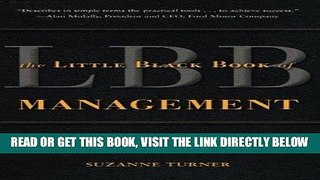 [Free Read] The Little Black Book of Management: Essential Tools for Getting Results NOW Free Online