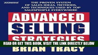 [Free Read] Advanced Selling Strategies: The Proven System Practiced by Top Salespeople Free Online
