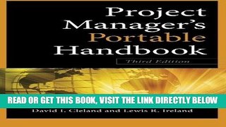 [Free Read] Project Managers Portable Handbook, Third Edition Free Online
