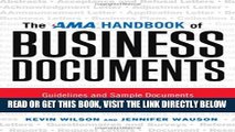 [Free Read] The AMA Handbook of Business Documents: Guidelines and Sample Documents That Make