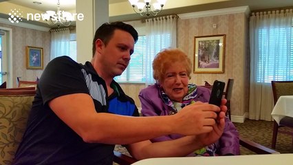 Radio host teaches senior citizens how to use Snapchat