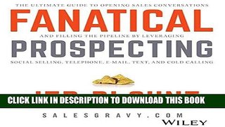 Ebook Fanatical Prospecting: The Ultimate Guide for Starting Sales Conversations and Filling the