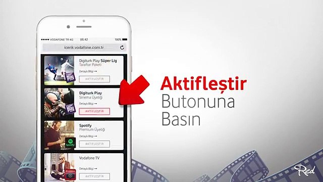 Vodafone Red Digiturk Play Eğlence Paketi Nedir? Nasıl Aktifleştirilir?