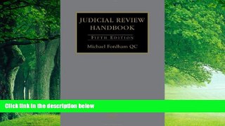 Big Deals  Judicial Review Handbook: Fifth Edition  Best Seller Books Best Seller