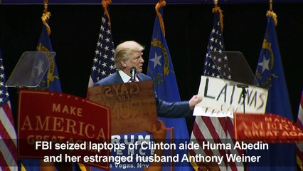 Trump campaigns in Nevada as polls narrow